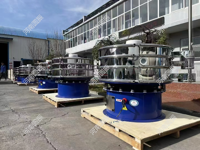 福建省三明市18臺超聲波振動篩發(fā)貨